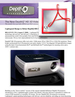 Lightspeed Design Announces New Stereoscopic 3D Projector